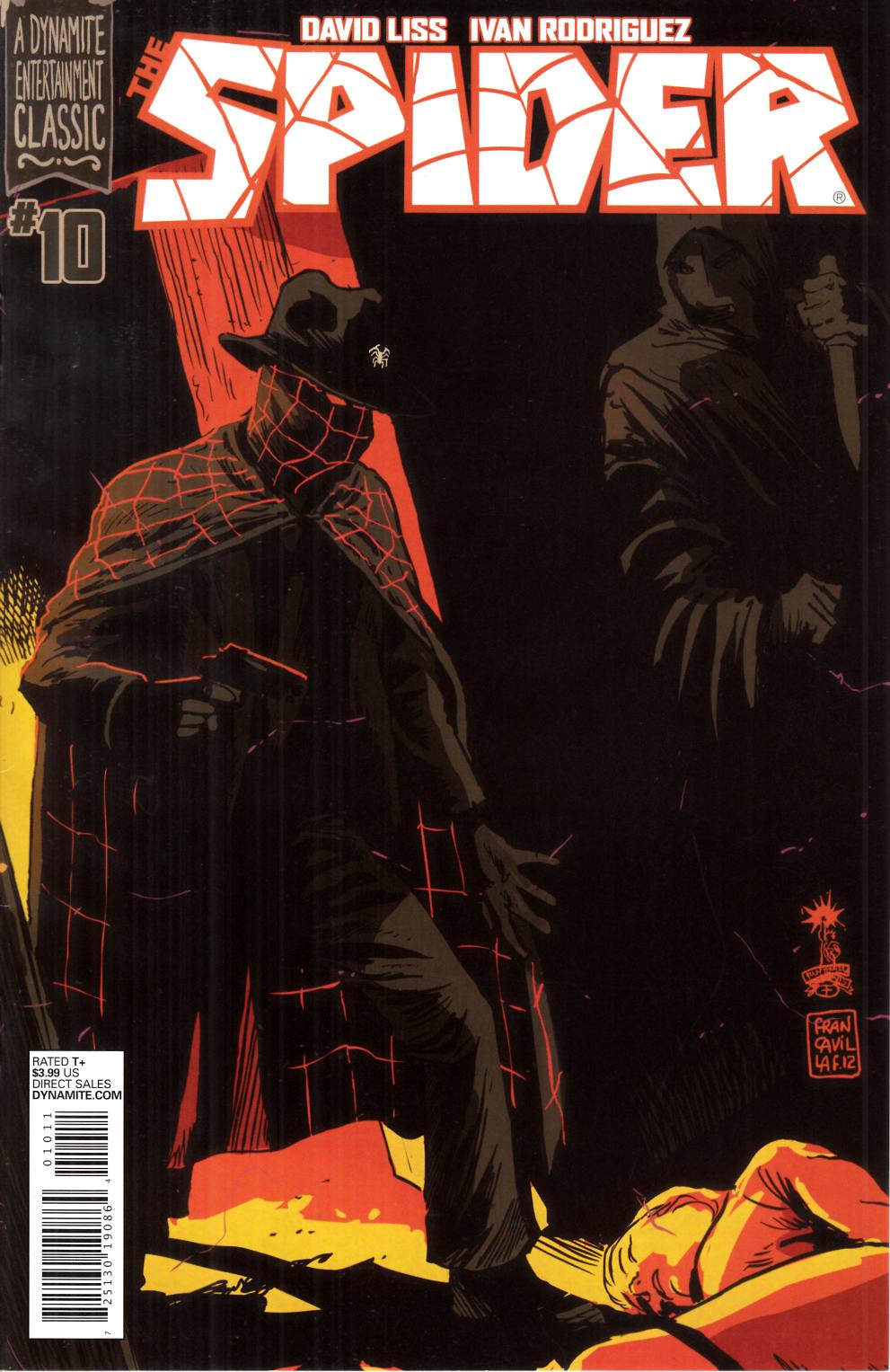 The Spider #10 Fine (6.0) [Dynamite Comic] THUMBNAIL