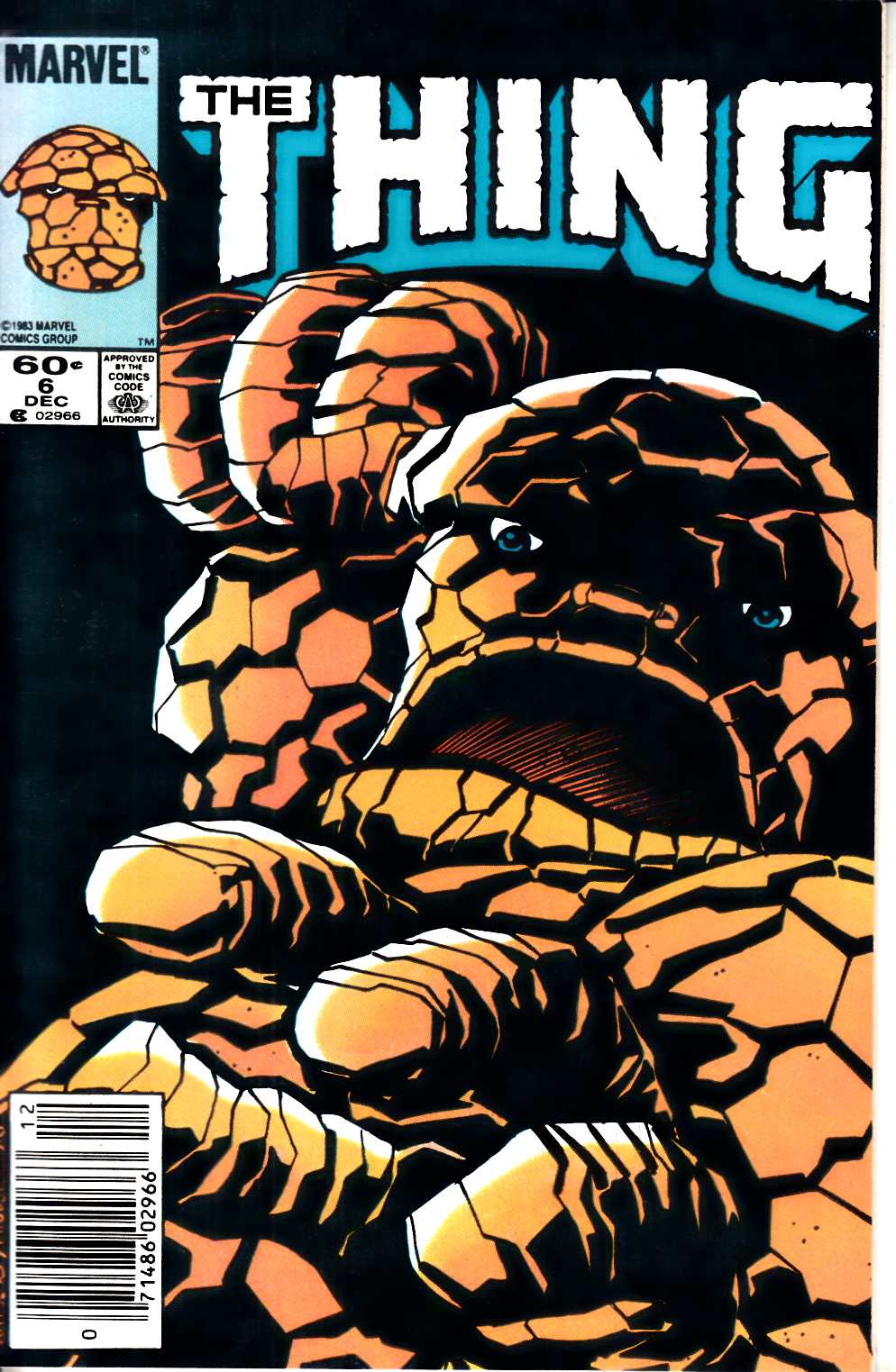 The Thing #6 Newsstand Edition Fine (6.0) [Marvel Comic] THUMBNAIL