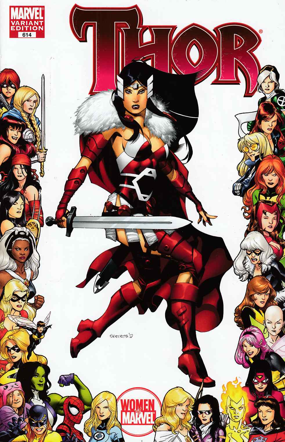 Thor #614 Women of Marvel Frame Variant Cover Near Mint (9.4) [Marvel Comic] THUMBNAIL
