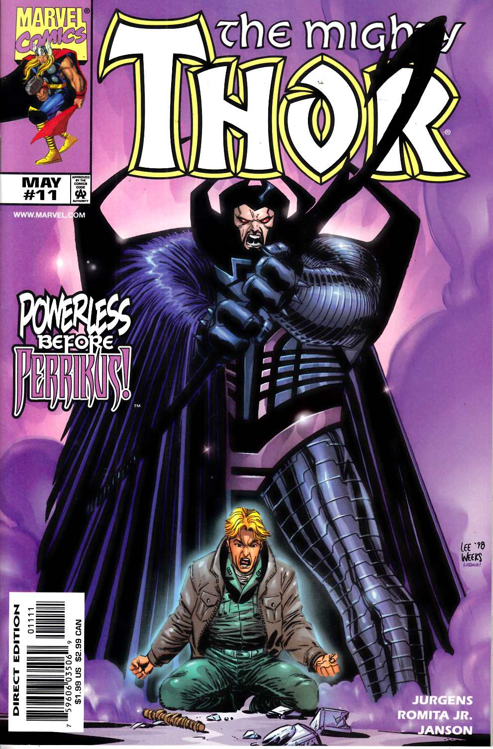 Thor #11 Near Mint (9.4) [Marvel Comic] LARGE