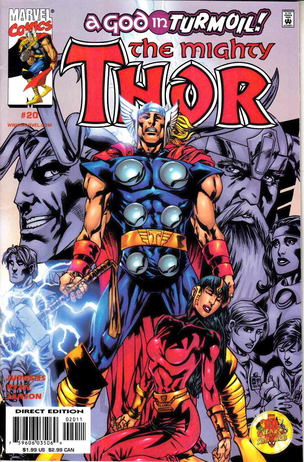 Thor #20 Very Fine (8.0) [Marvel Comic] LARGE