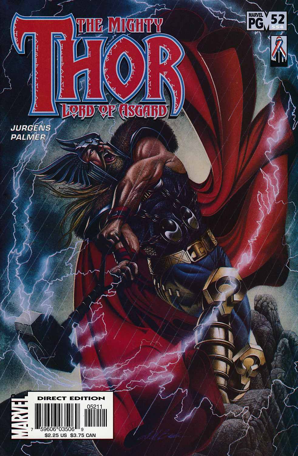 Thor #52 Near Mint (9.4) [Marvel Comic] THUMBNAIL