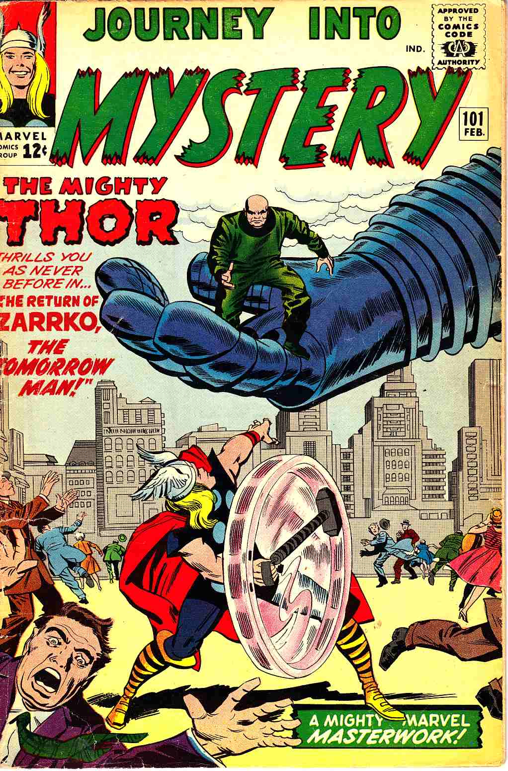 Journey Into Mystery Thor #101 Very Good (4.0) [Marvel Comic] THUMBNAIL