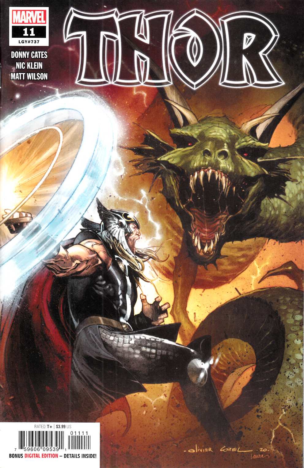 Thor #11 Near Mint (9.4) [Marvel Comic] THUMBNAIL
