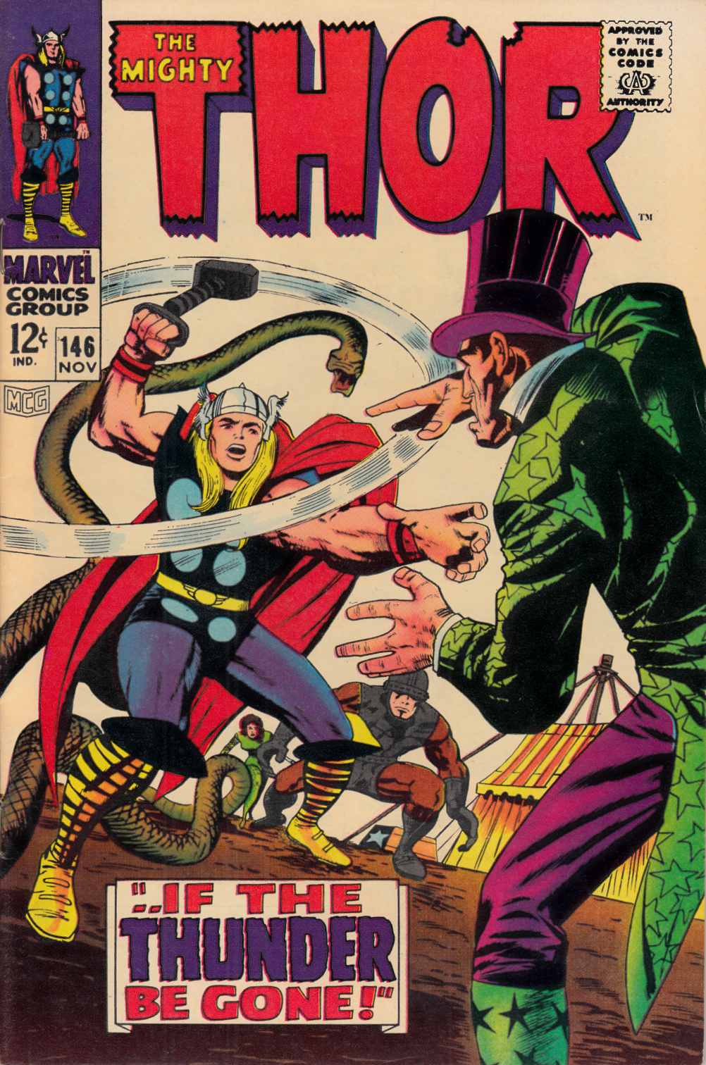 Thor #146 Very Fine Minus (7.5) [Marvel Comic] THUMBNAIL