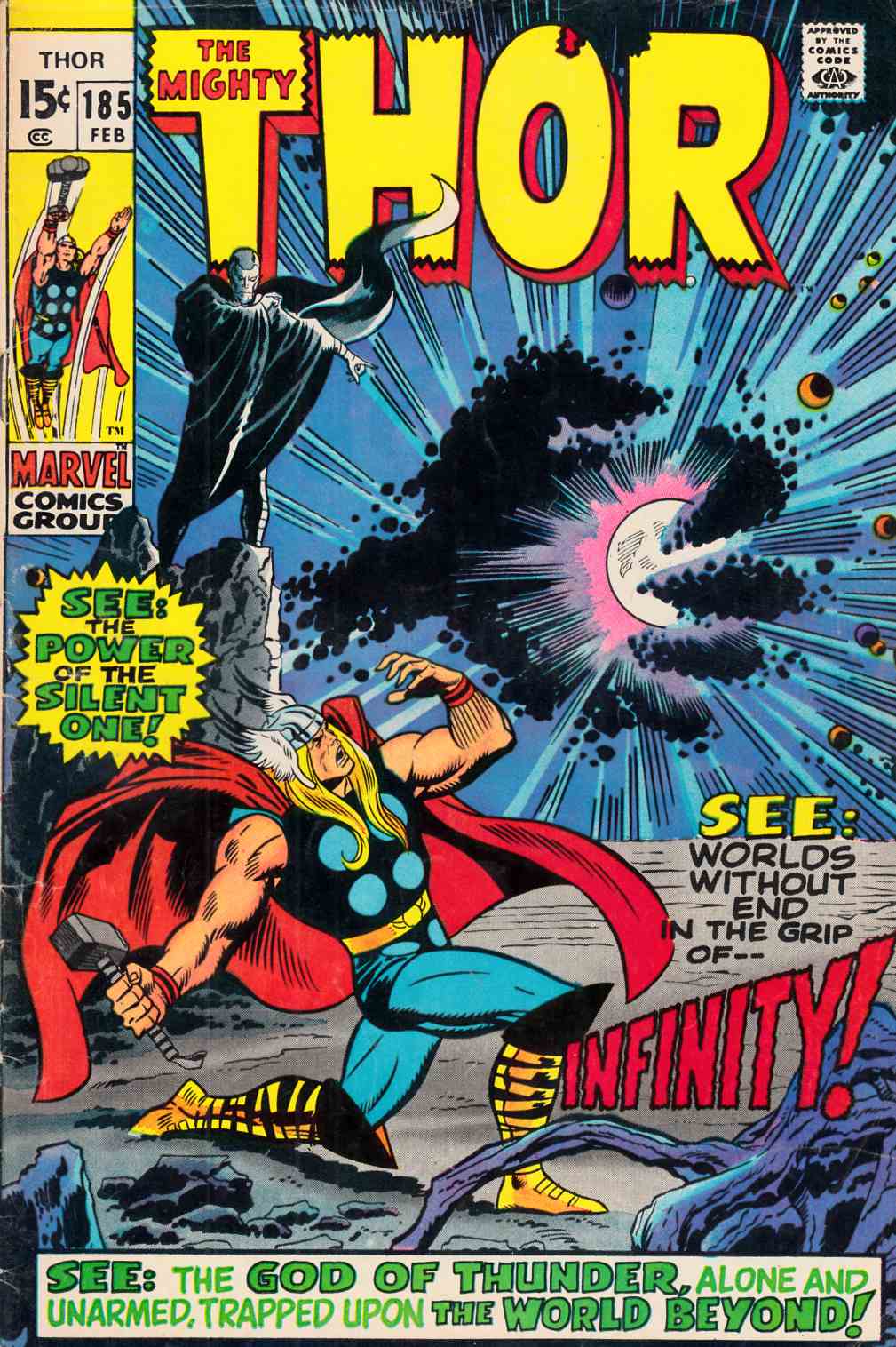 Thor #185 Very Good/Fine (5.0) [Marvel Comic] THUMBNAIL