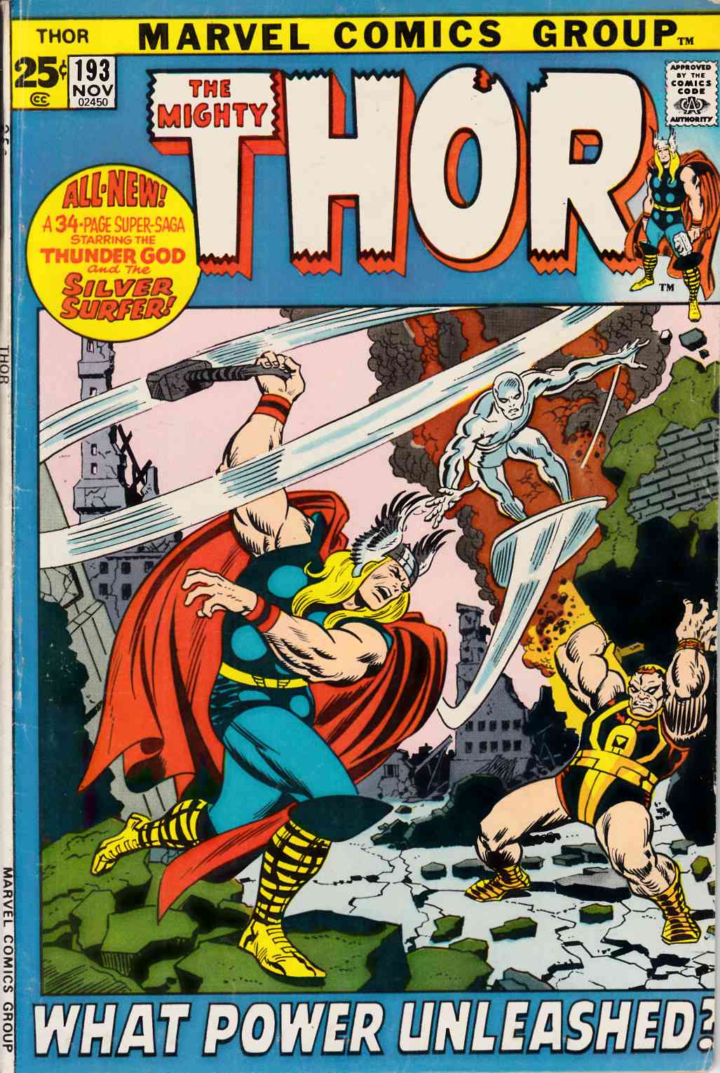 Thor #193 Fine (6.0) [Marvel Comic] THUMBNAIL