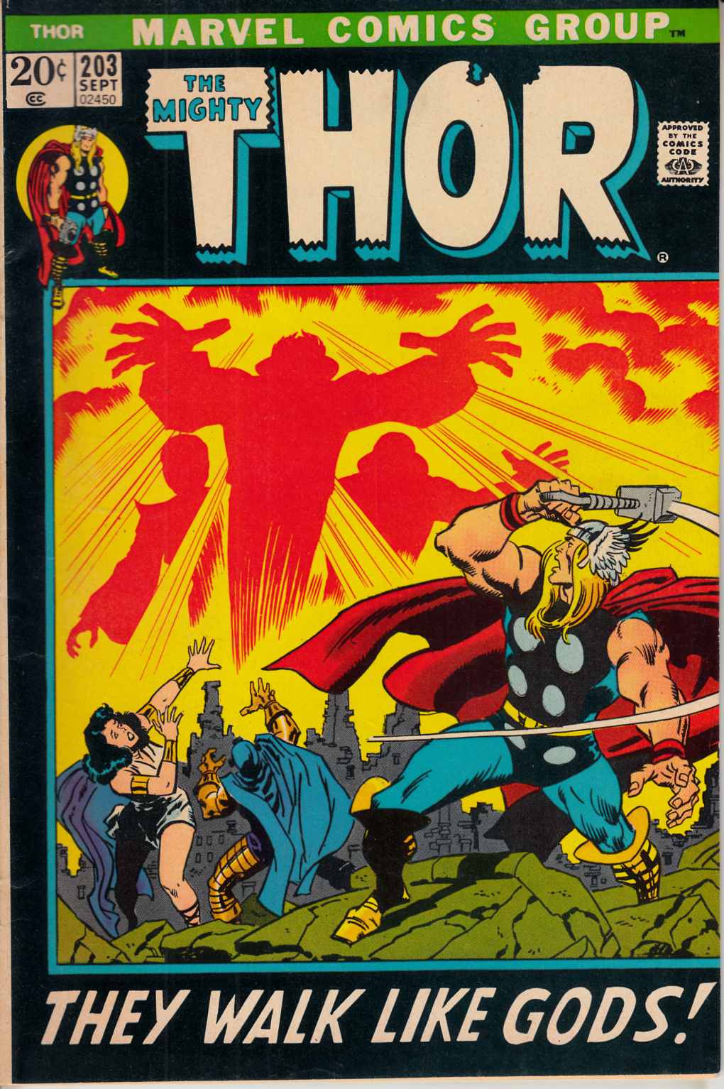 Thor #203 Fine (6.0) [Marvel Comic]