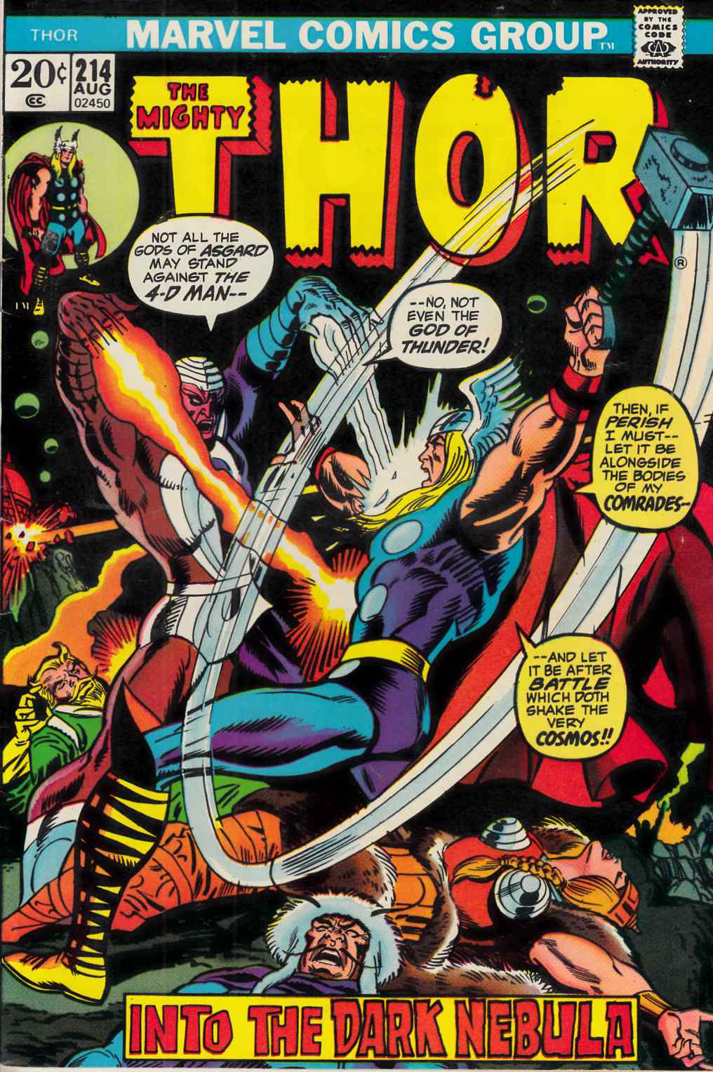 Thor #214 Fine (6.0) [Marvel Comic] MAIN