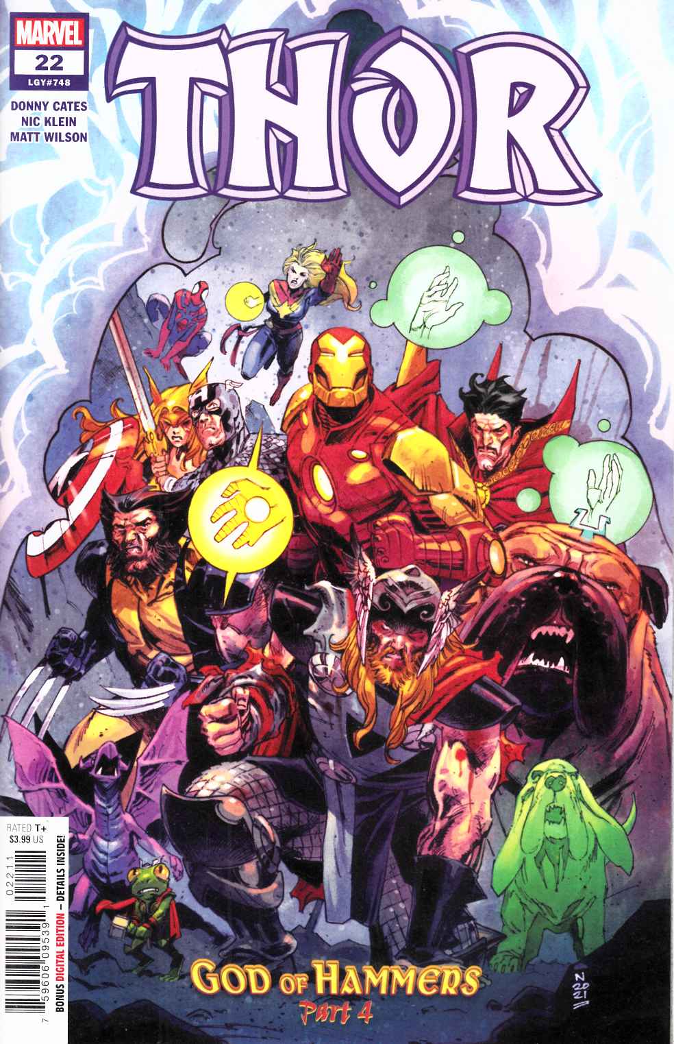 Thor #22 Near Mint (9.4) [Marvel Comic] LARGE