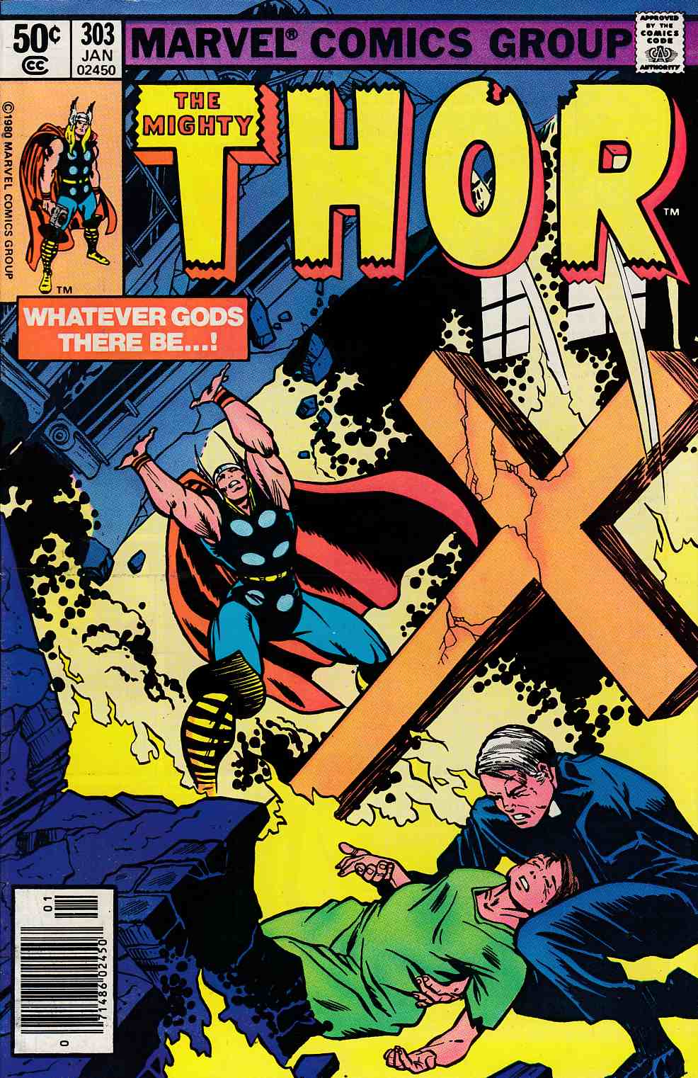 Thor #303 Newsstand Edition Fine (6.0) [Marvel Comic] THUMBNAIL