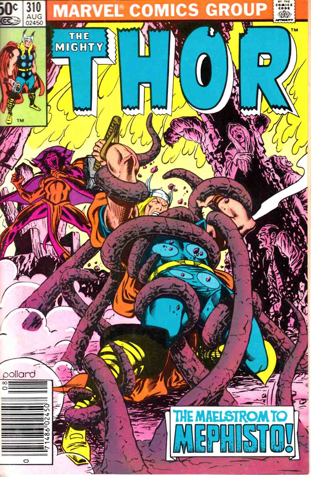 Thor #310 Newsstand Edition Fine (6.0) [Marvel Comic] THUMBNAIL