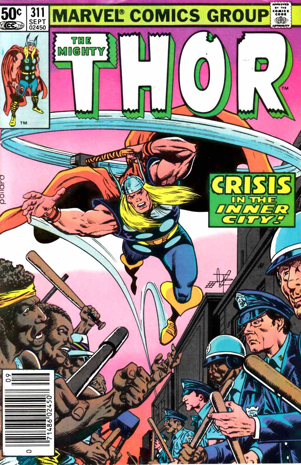 Thor #311 Newsstand Edition Very Fine Minus (7.5) [Marvel Comic] LARGE