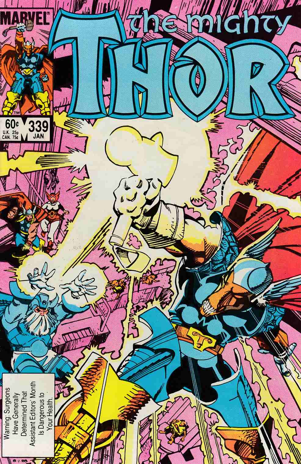 Thor #339 Near Mint (9.4) [Marvel Comic] THUMBNAIL