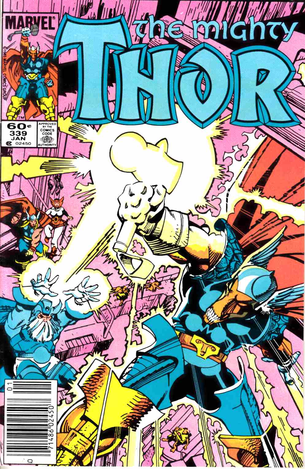 Thor #339 Newsstand Edition Very Fine (8.0) [Marvel Comic] LARGE