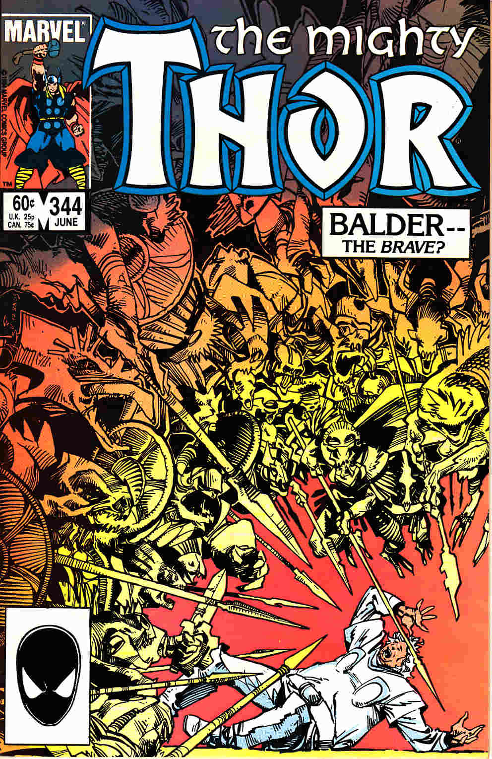 Thor #344 Near Mint (9.4) [Marvel Comic] THUMBNAIL