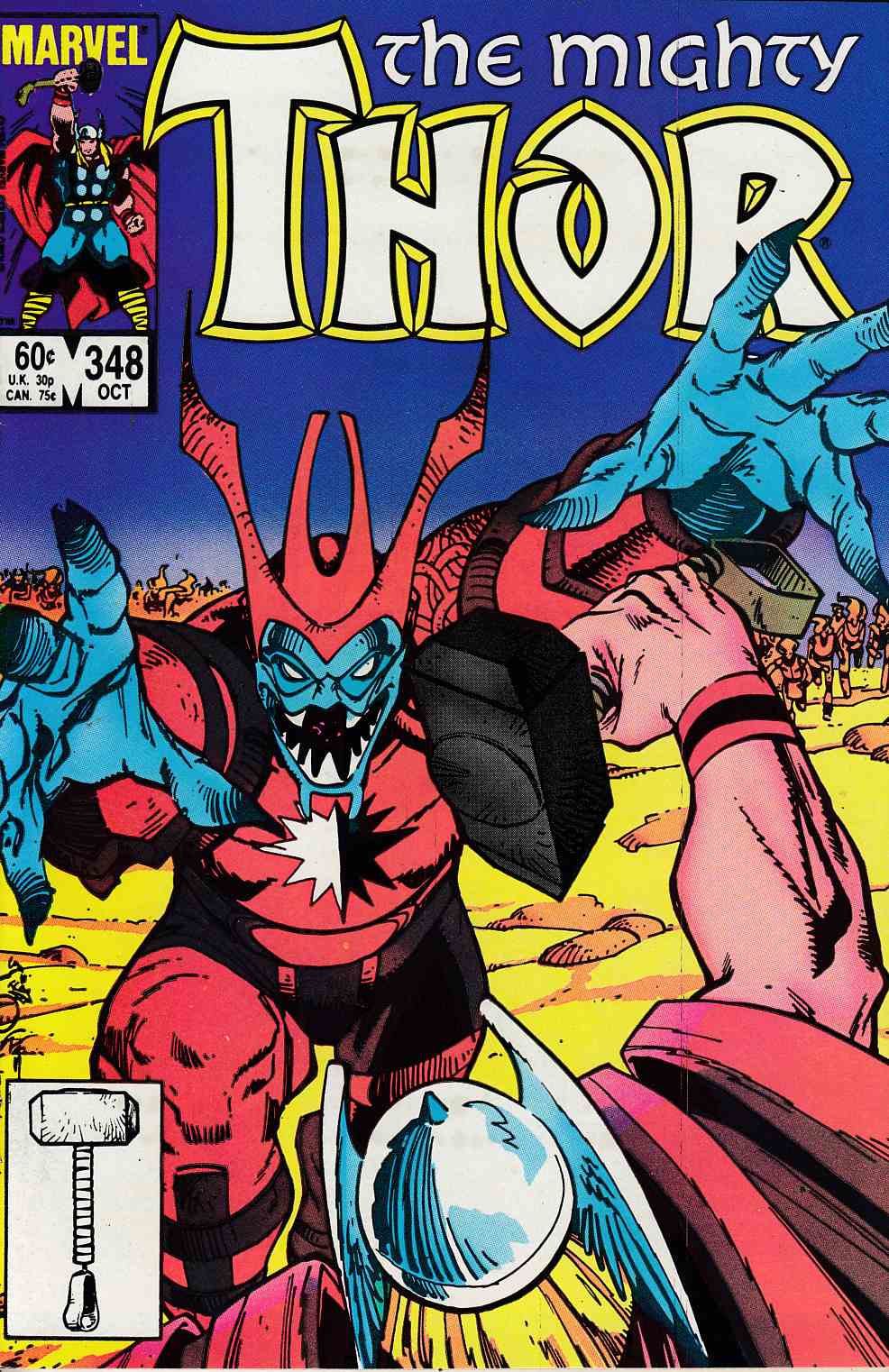 Thor #348 Very Fine (8.0) [Marvel Comic] THUMBNAIL