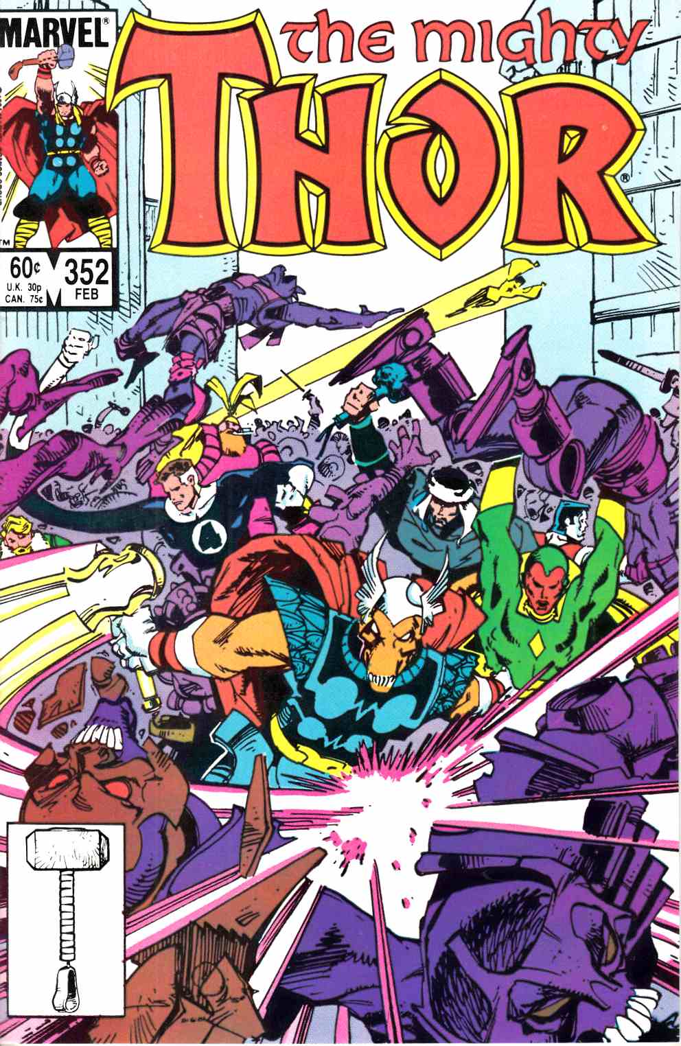 Thor #352 Near Mint (9.4) [Marvel Comic] LARGE