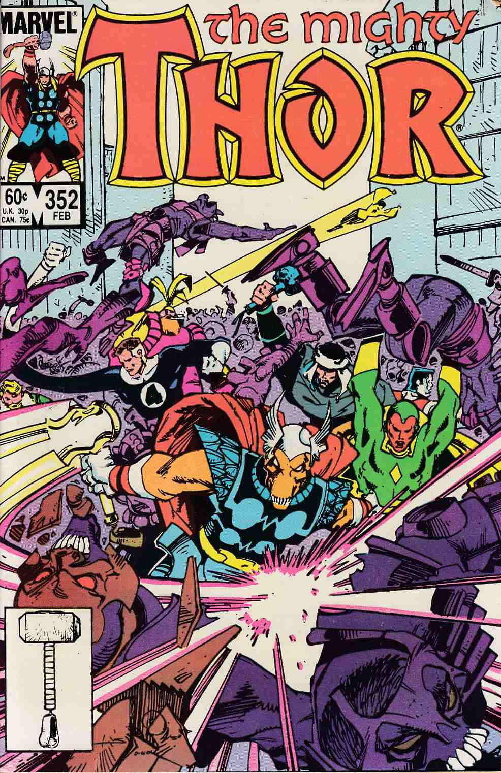 Thor #352 Very Fine (8.0) [Marvel Comic] THUMBNAIL