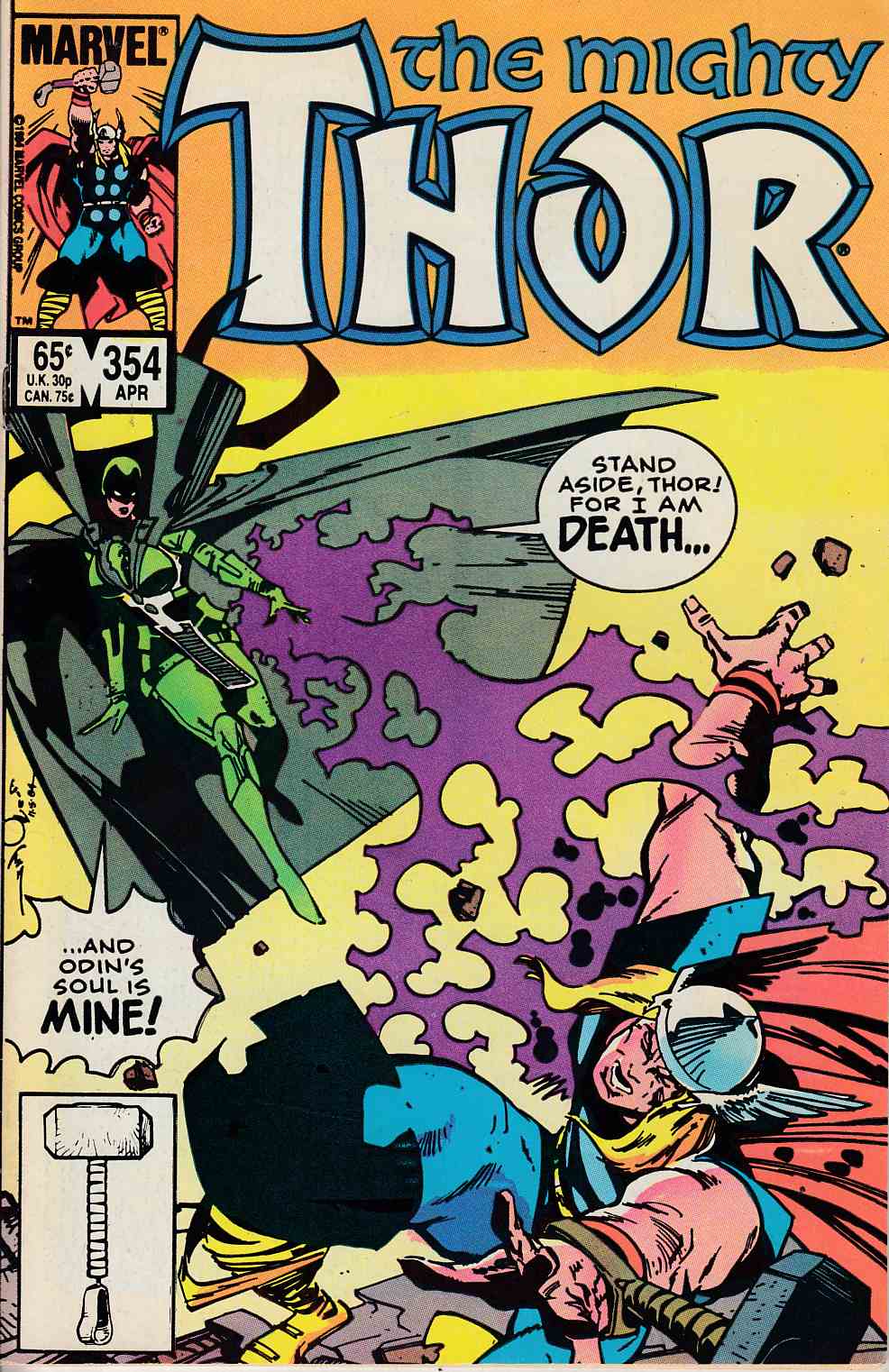 Thor #354 Very Fine (8.0) [Marvel Comic] THUMBNAIL