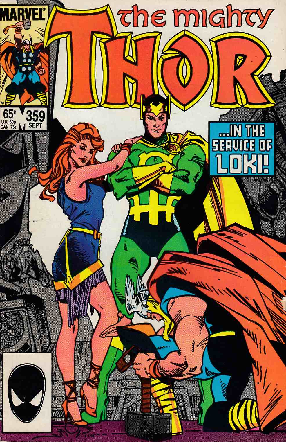 Thor #359 Very Fine (8.0) [Marvel Comic] THUMBNAIL