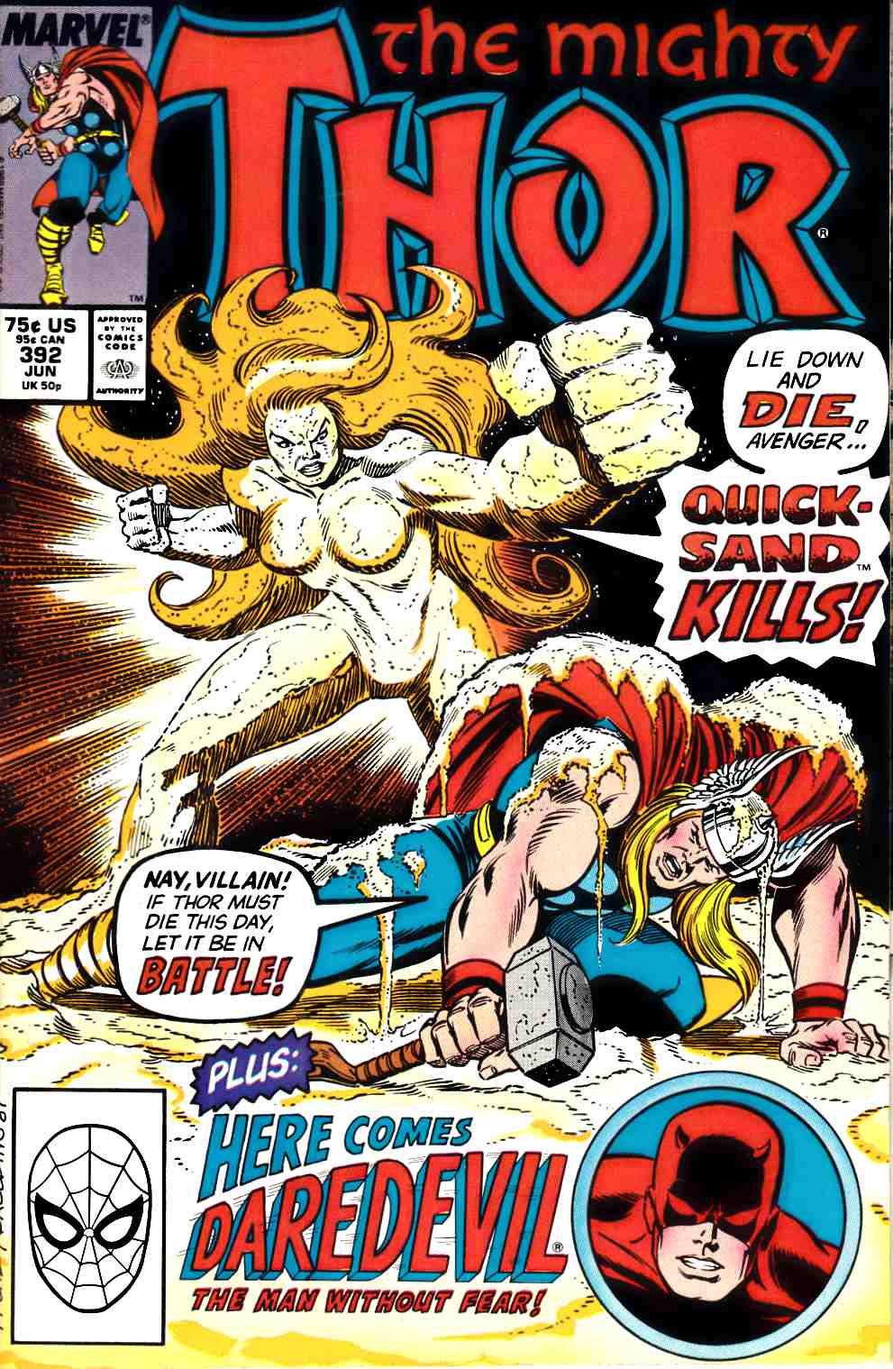 Thor #392 Very Fine (8.0) [Marvel Comic] THUMBNAIL