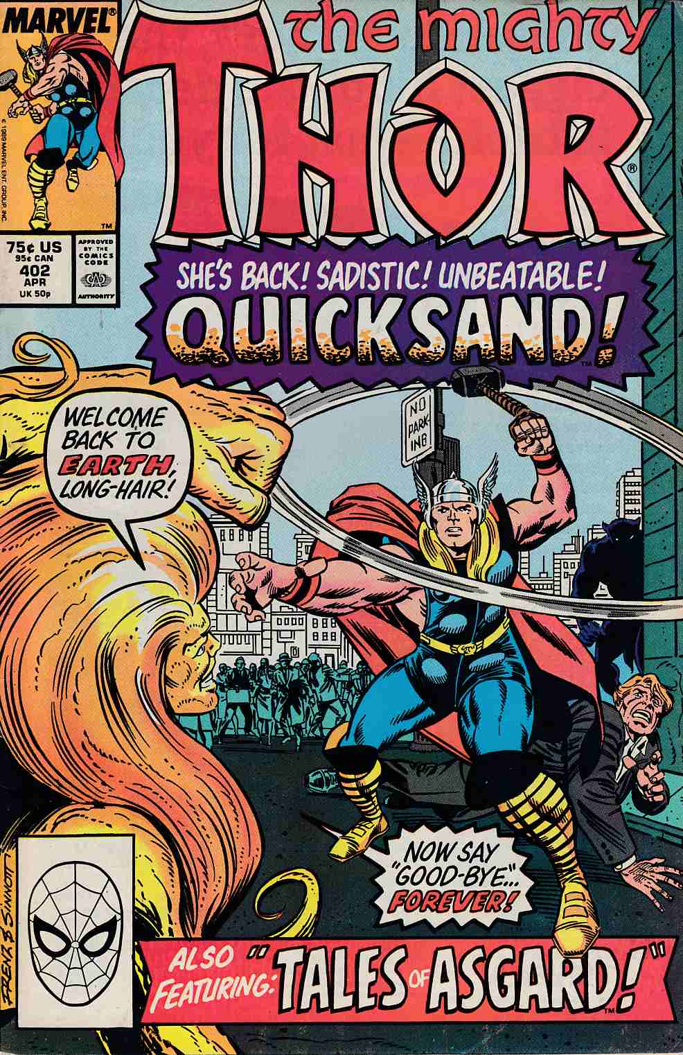Thor #402 Very Fine (8.0) [Marvel Comic] LARGE