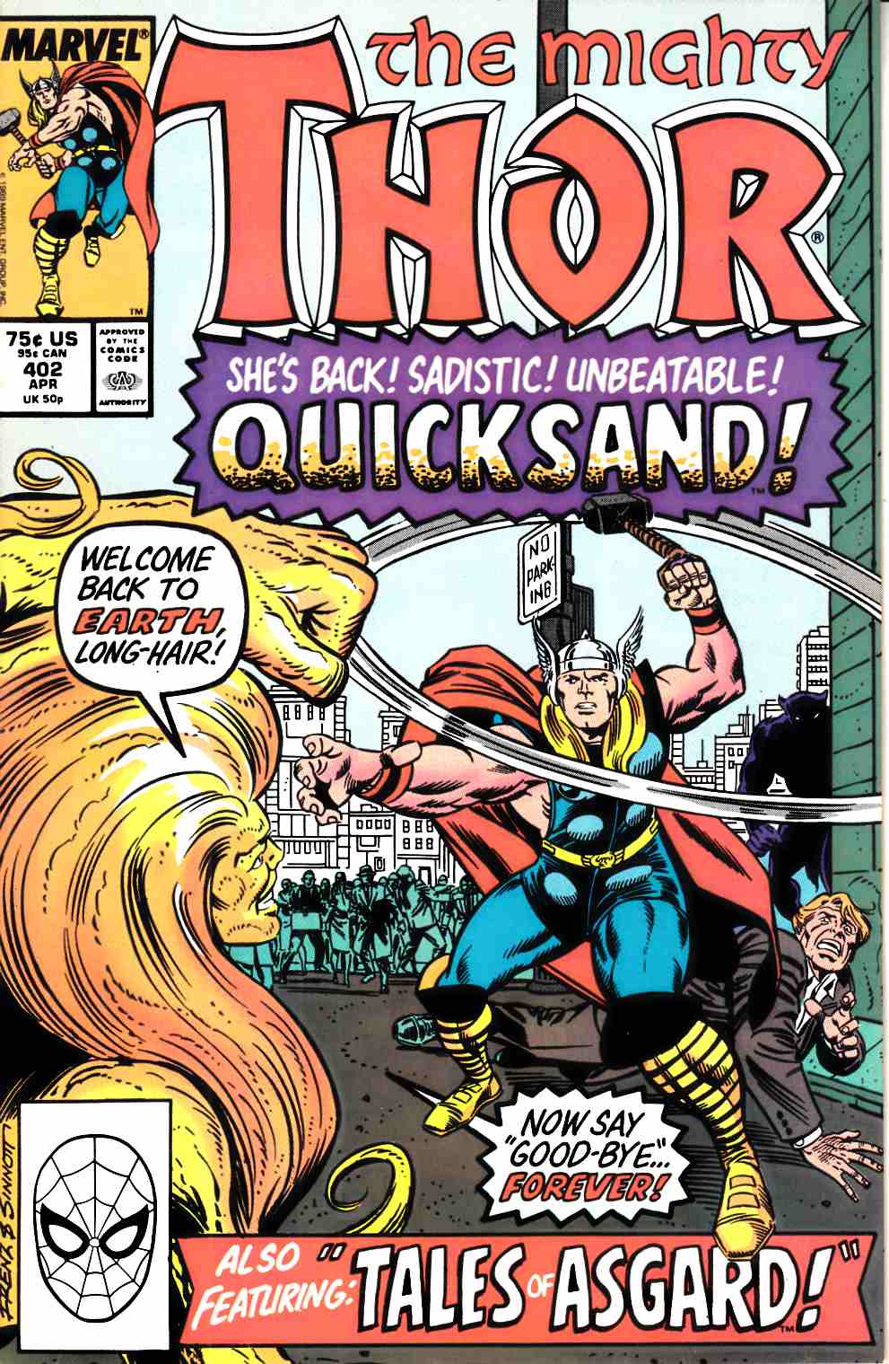 Thor #402 Near Mint (9.4) [Marvel Comic] LARGE