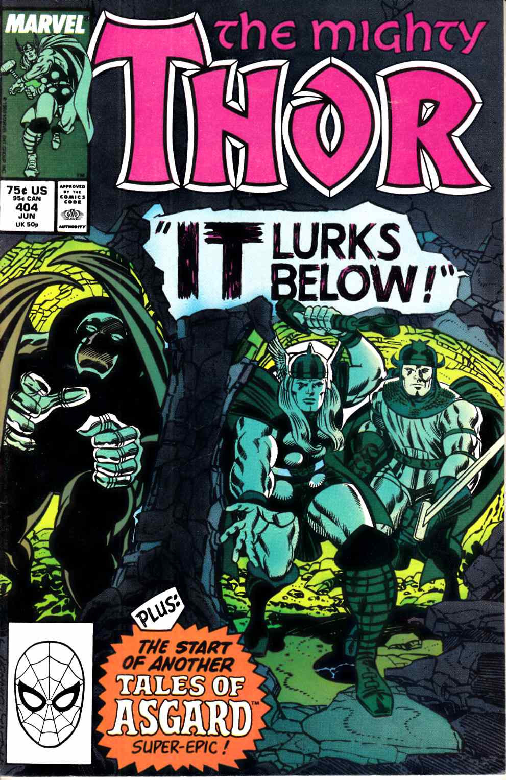 Thor #404 Very Fine (8.0) [Marvel Comic] LARGE