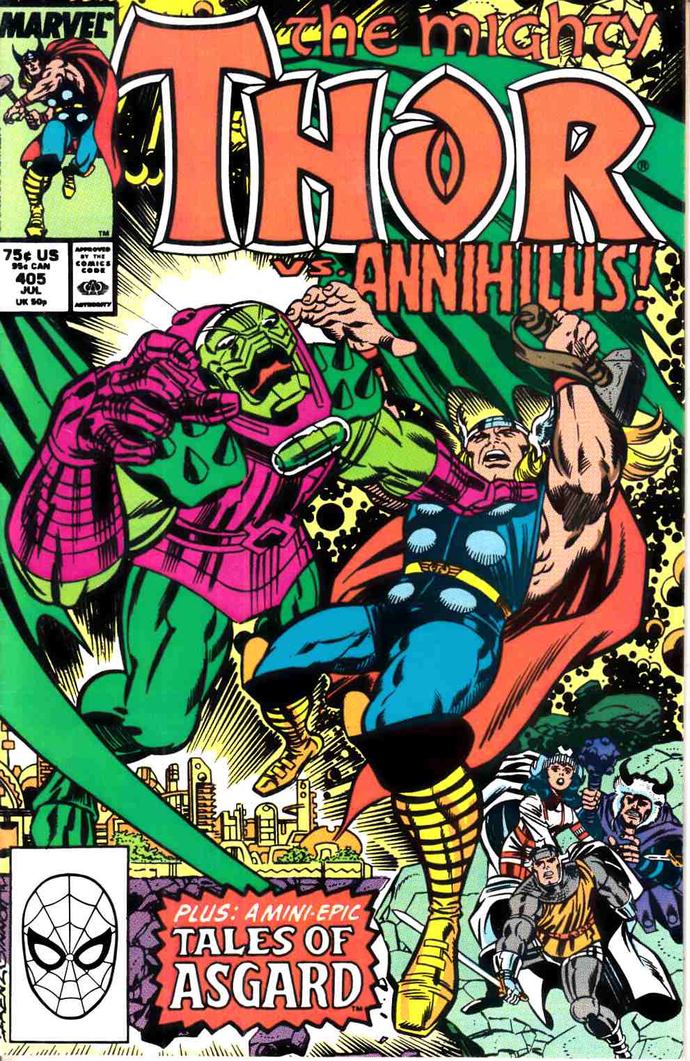 Thor #405 Very Fine (8.0) [Marvel Comic] THUMBNAIL