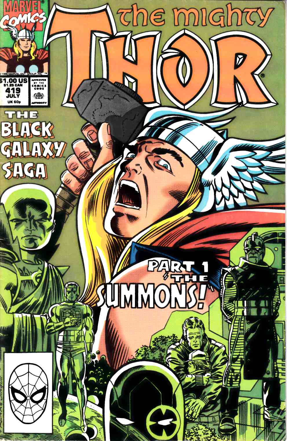 Thor #419 Fine (6.0) [Marvel Comic] LARGE