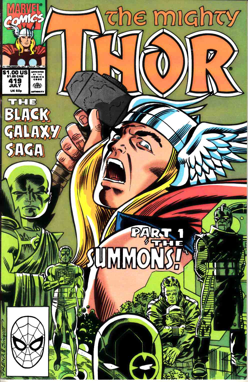 Thor #419 Very Fine (8.0) [Marvel Comic] LARGE