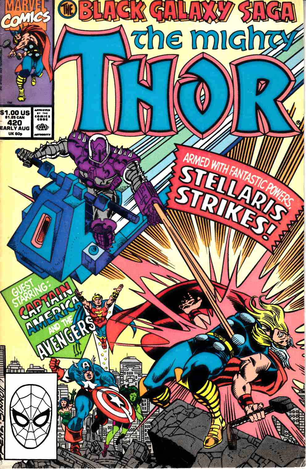 Thor #420 Very Good/Fine (5.0) [Marvel Comic] THUMBNAIL