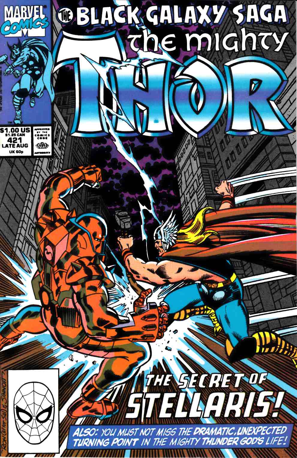 Thor #421 Very Fine (8.0) [Marvel Comic] THUMBNAIL