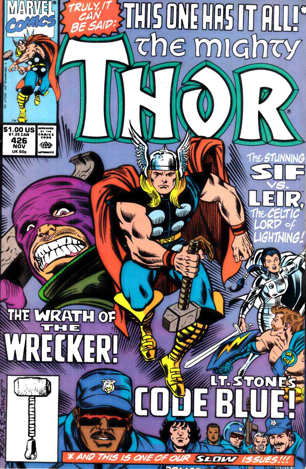 Thor #426 Very Fine (8.0) [Marvel Comic] THUMBNAIL