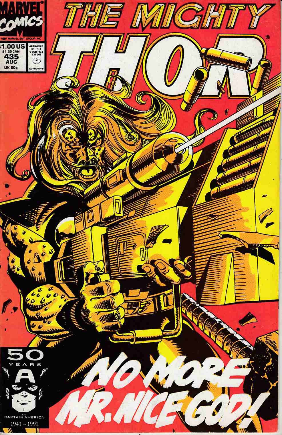 Thor #435 Fine (6.0) [Marvel Comic] THUMBNAIL