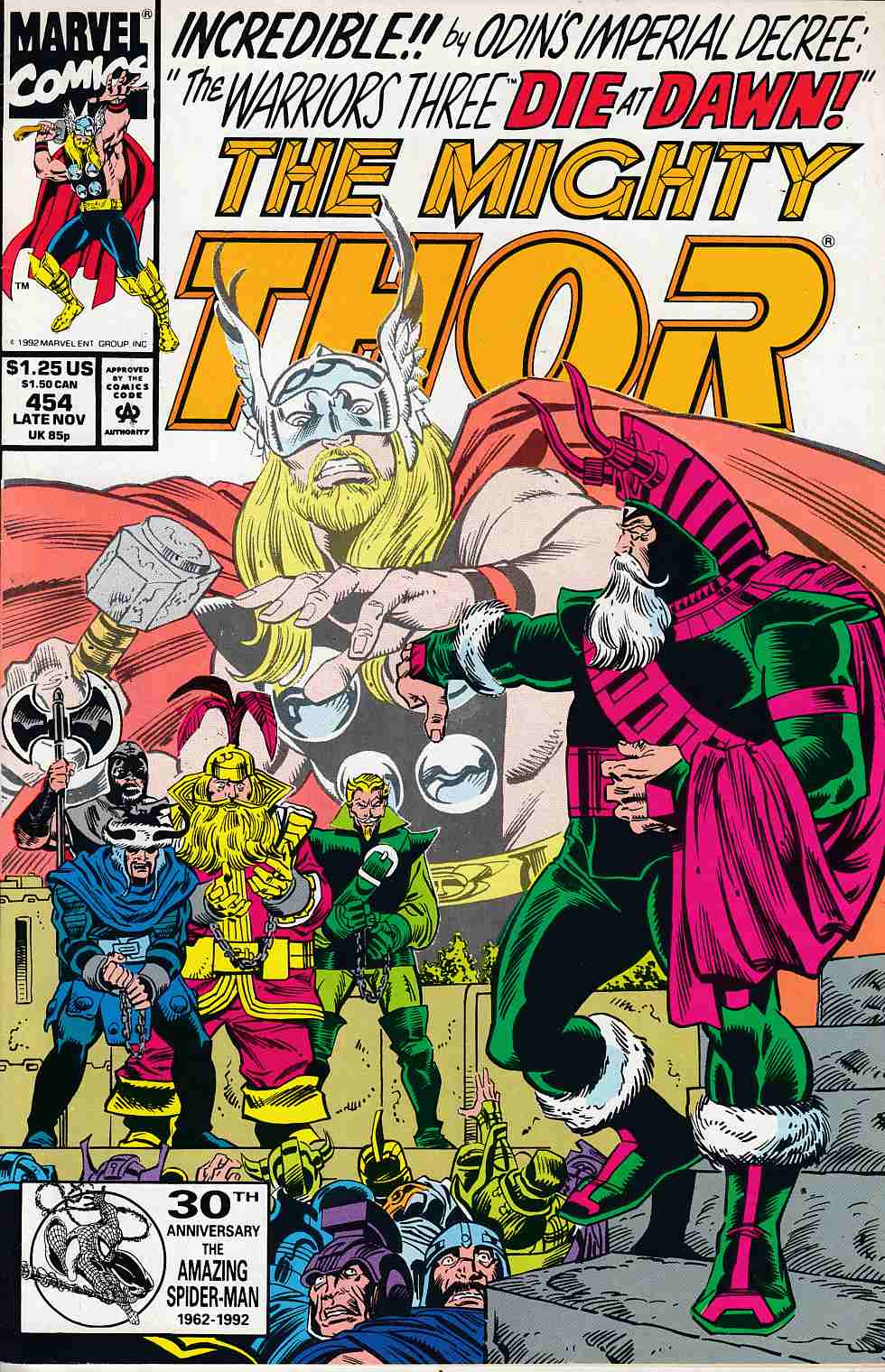 Thor #454 Very Fine (8.0) [Marvel Comic] LARGE
