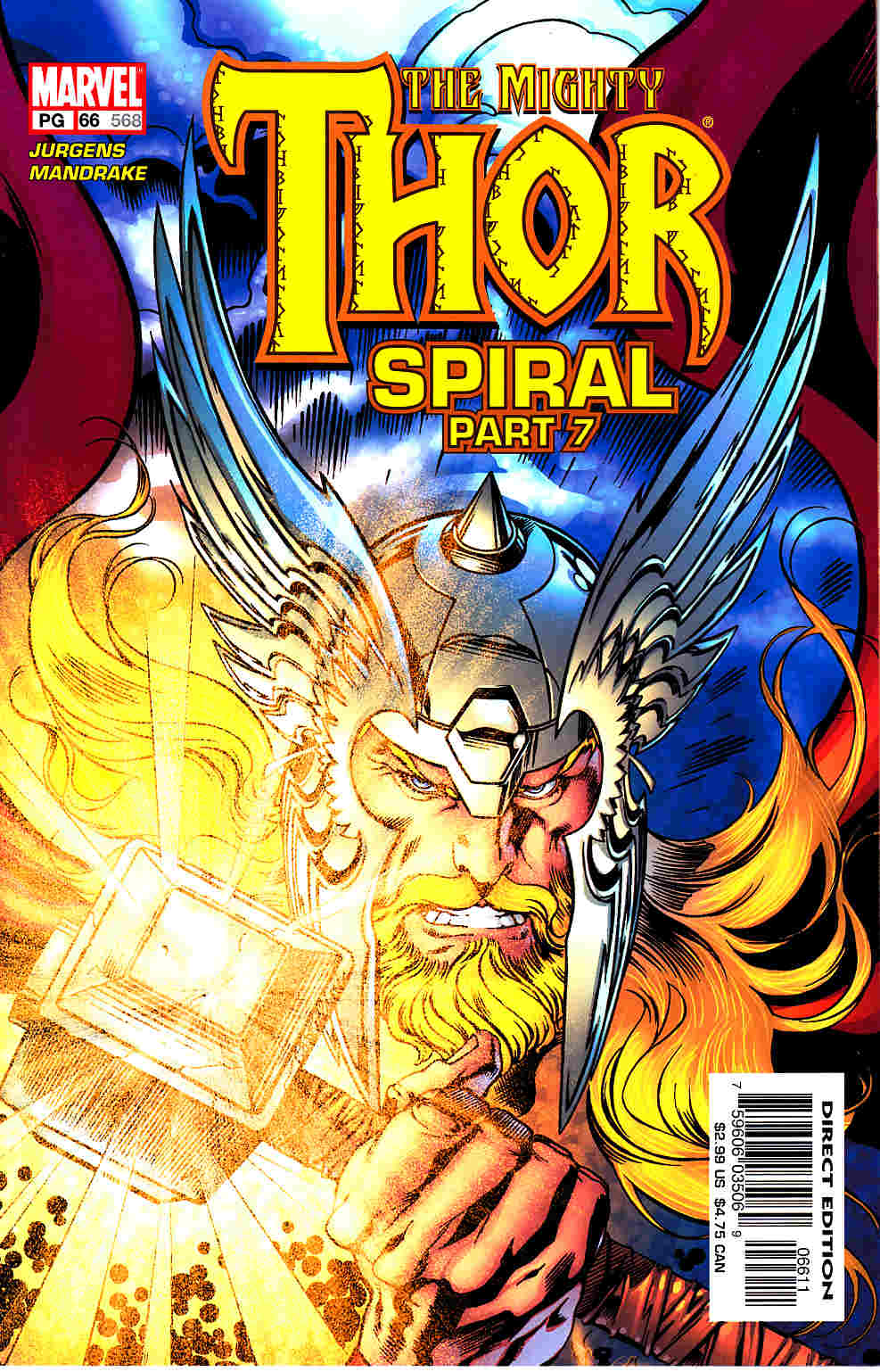 Thor #66 Near Mint (9.4) [Marvel Comic] THUMBNAIL