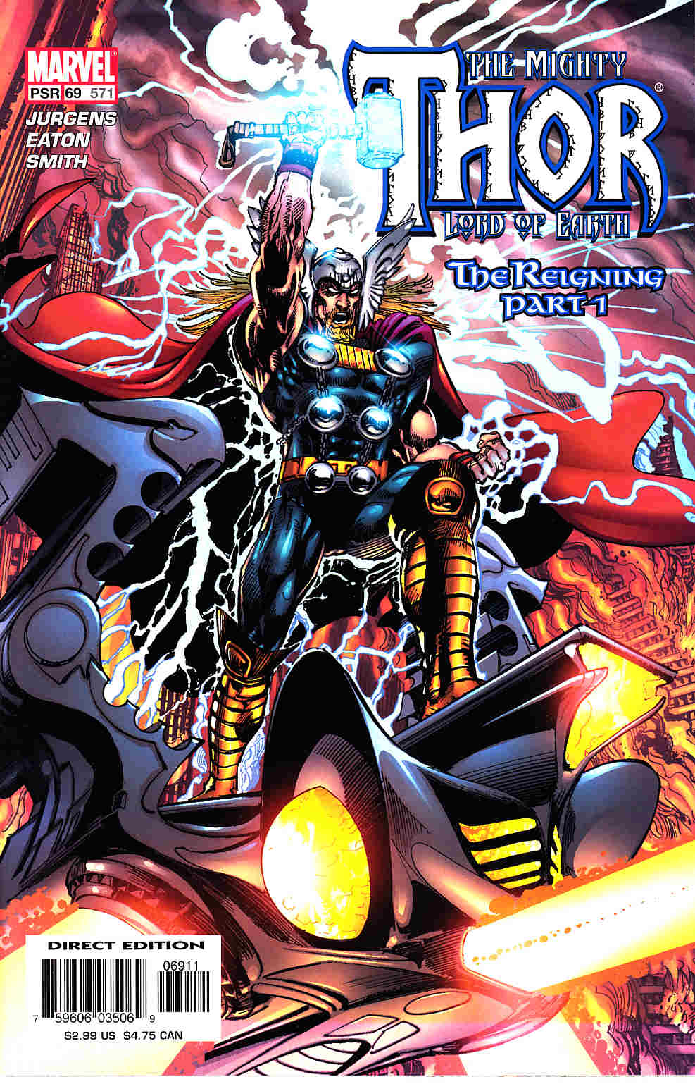 Thor #69 Near Mint (9.4) [Marvel Comic] THUMBNAIL