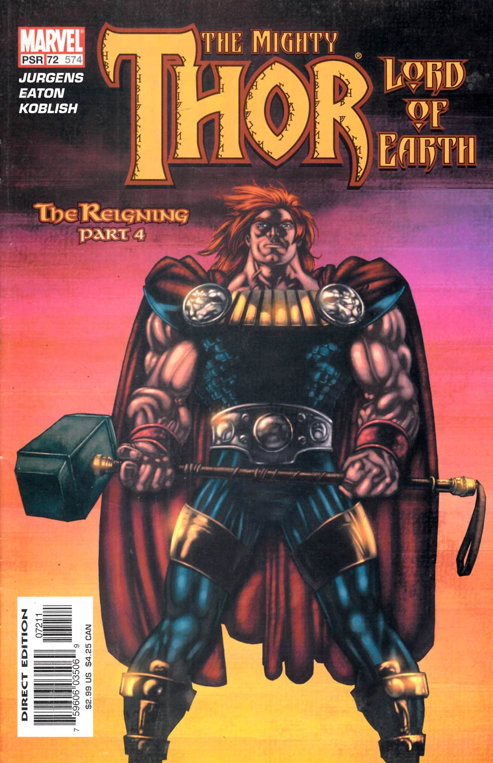 Thor #72 Near Mint (9.4) [Marvel Comic] THUMBNAIL