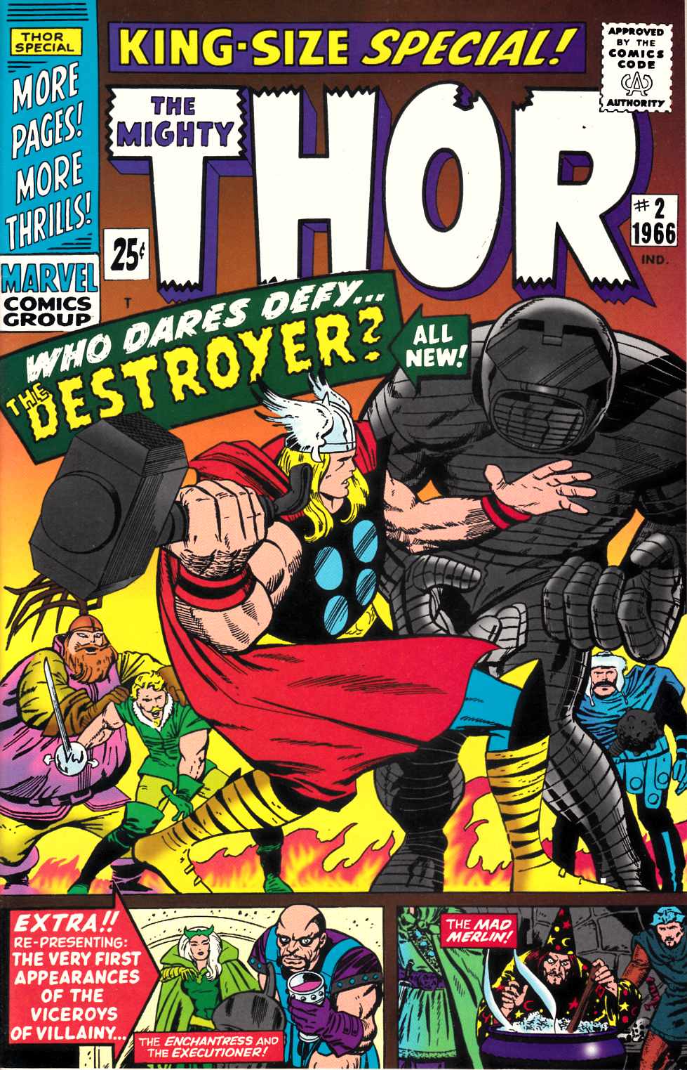 Thor Annual #2 Second Printing Near Mint Minus (9.2) [Marvel Comic] THUMBNAIL