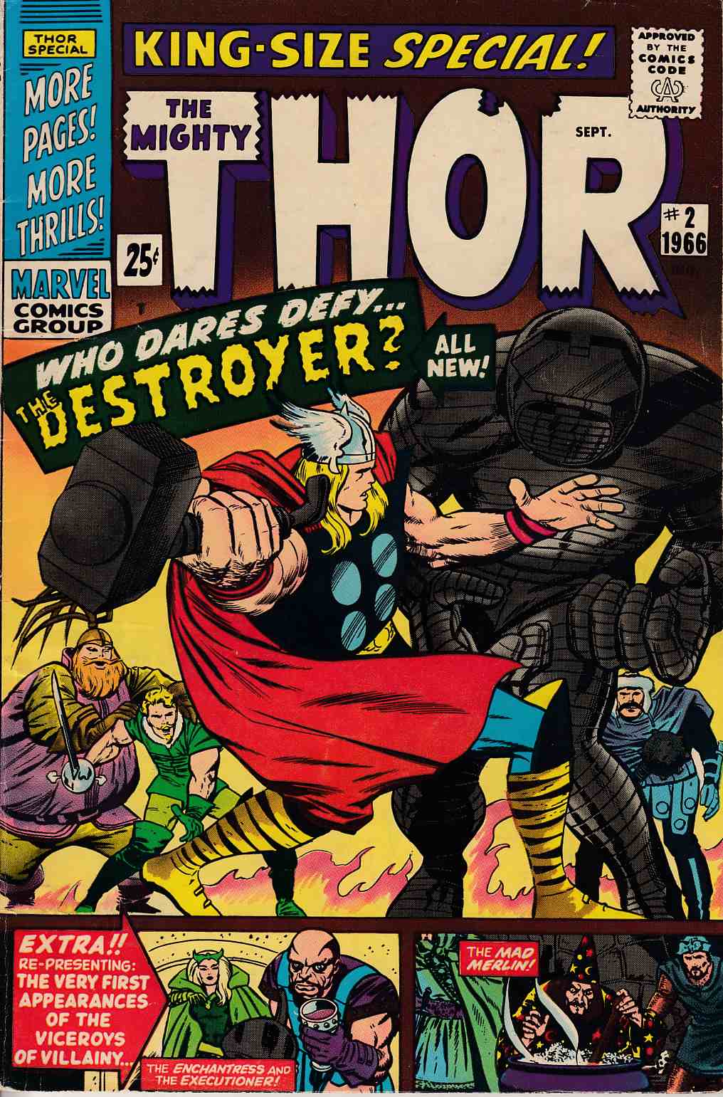 Thor Annual #2 Fine Plus (6.5) [Marvel Comic] LARGE