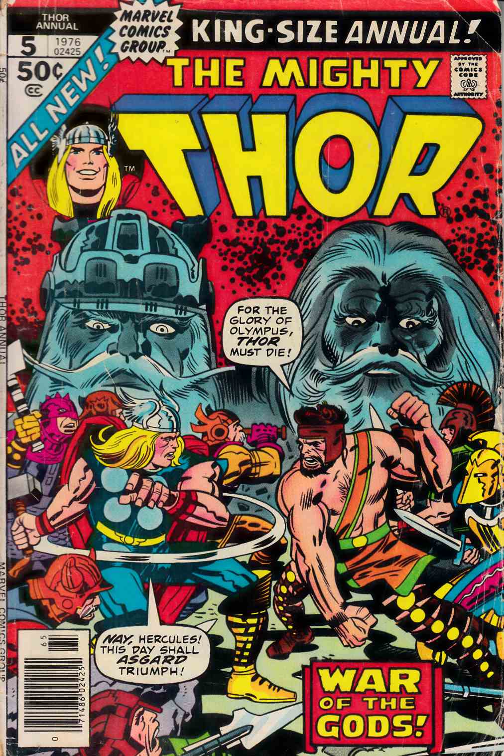 Thor Annual #5 Good/Very Good (3.0) [Marvel Comic] LARGE