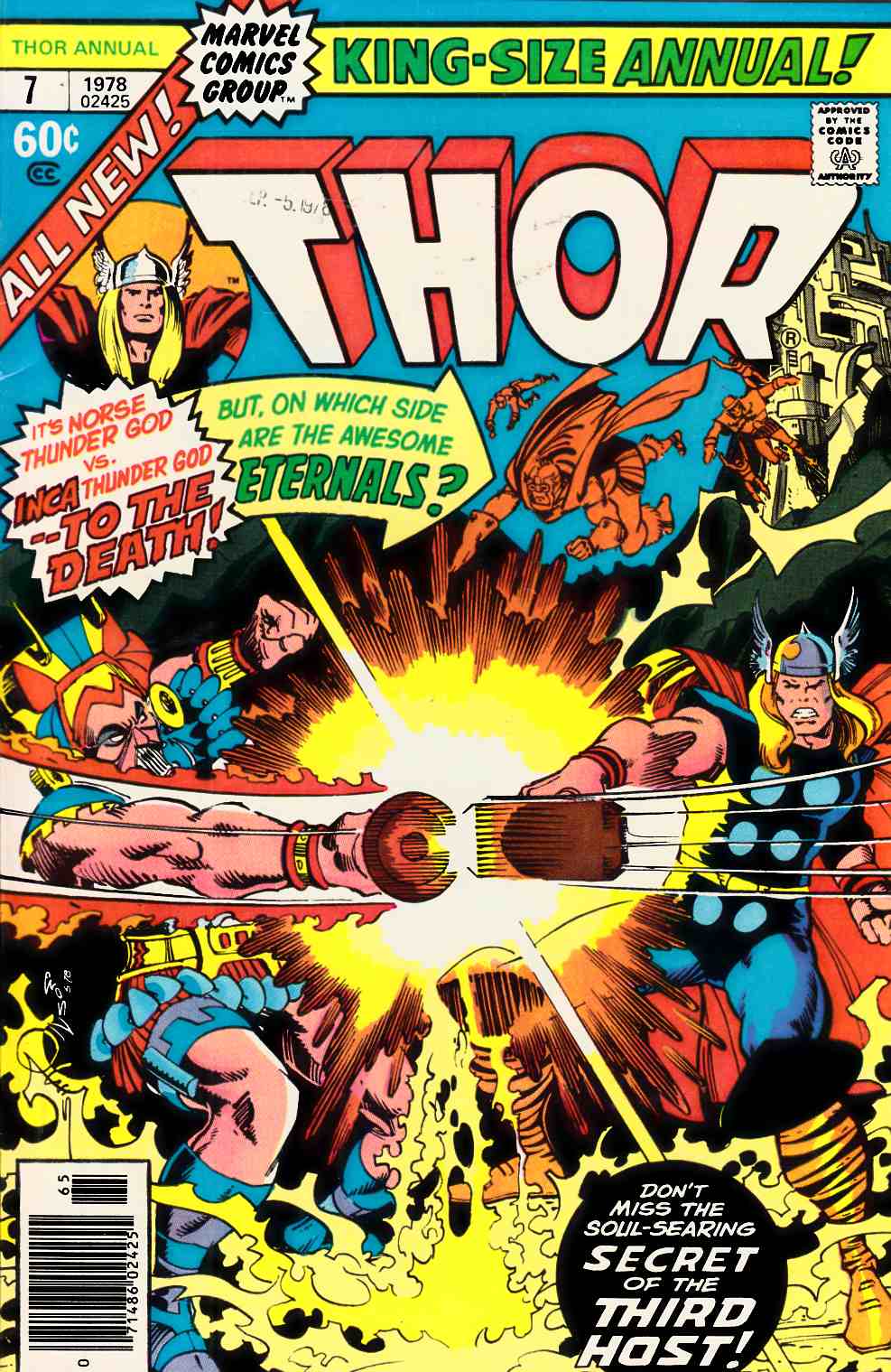 Thor Annual #7 Fine/Very Fine (7.0) [Marvel Comic] THUMBNAIL