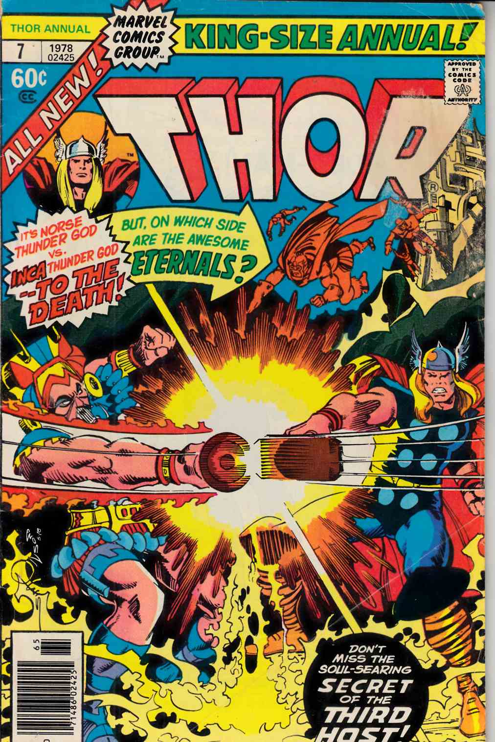 Thor Annual #7 Very Good (4.0) [Marvel Comic] LARGE