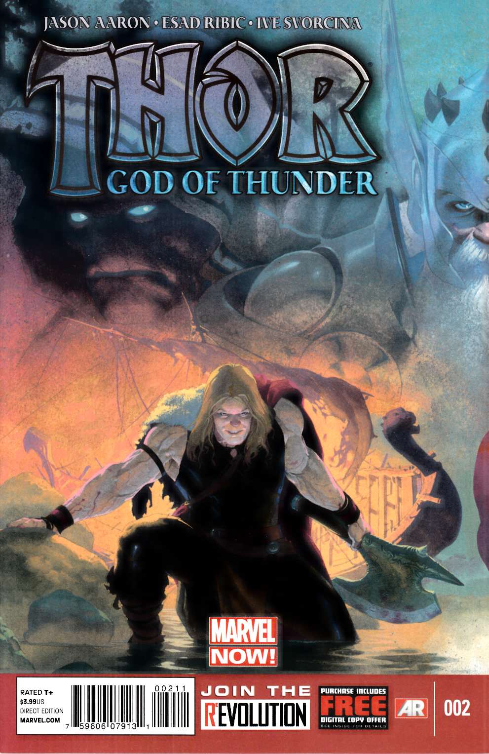 Thor God of Thunder #2 Near Mint (9.4) [Marvel Comic] THUMBNAIL