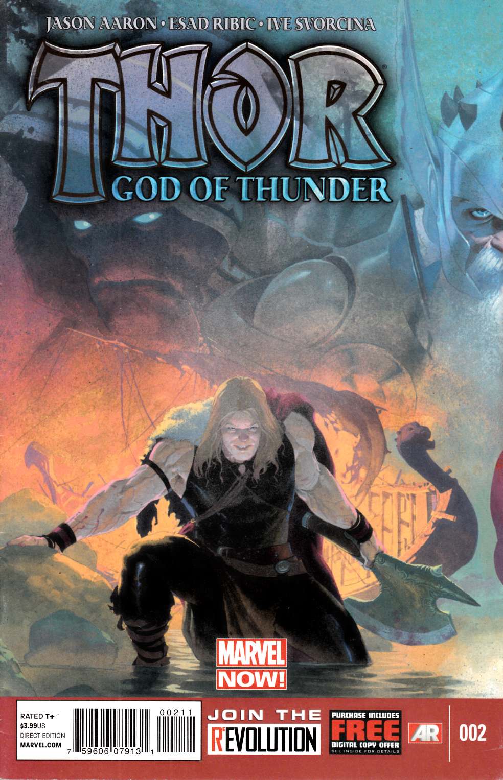 Thor God of Thunder #2 Fine (6.0) [Marvel Comic] THUMBNAIL