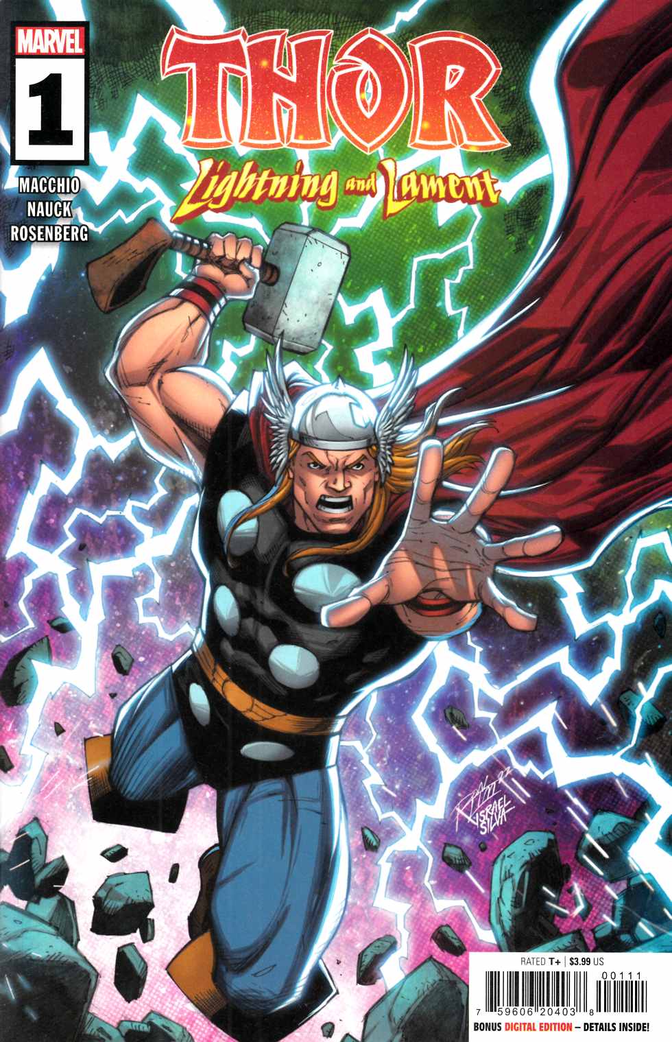 Thor Lightning and Lament #1 Near Mint (9.4) [Marvel Comic] LARGE