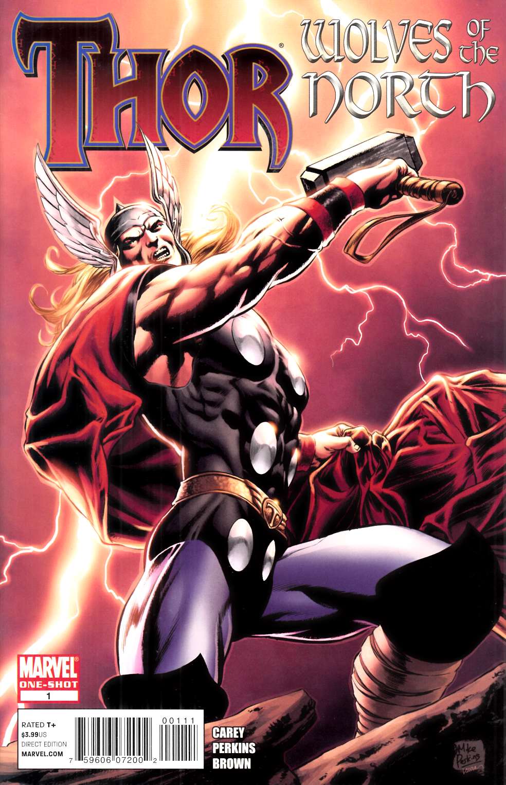 Thor Wolves of the North #1 Very Fine (8.0) [Marvel Comic] LARGE
