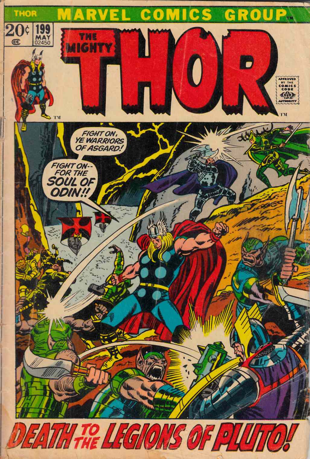 Thor #199 Good Plus (2.5) [Marvel Comic] MAIN